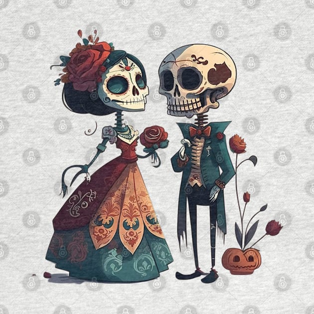 Day Of The Dead by TooplesArt